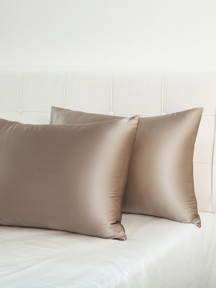 22 Momme 100% Mulberry Silk Pillowcase - Zippered 1pc